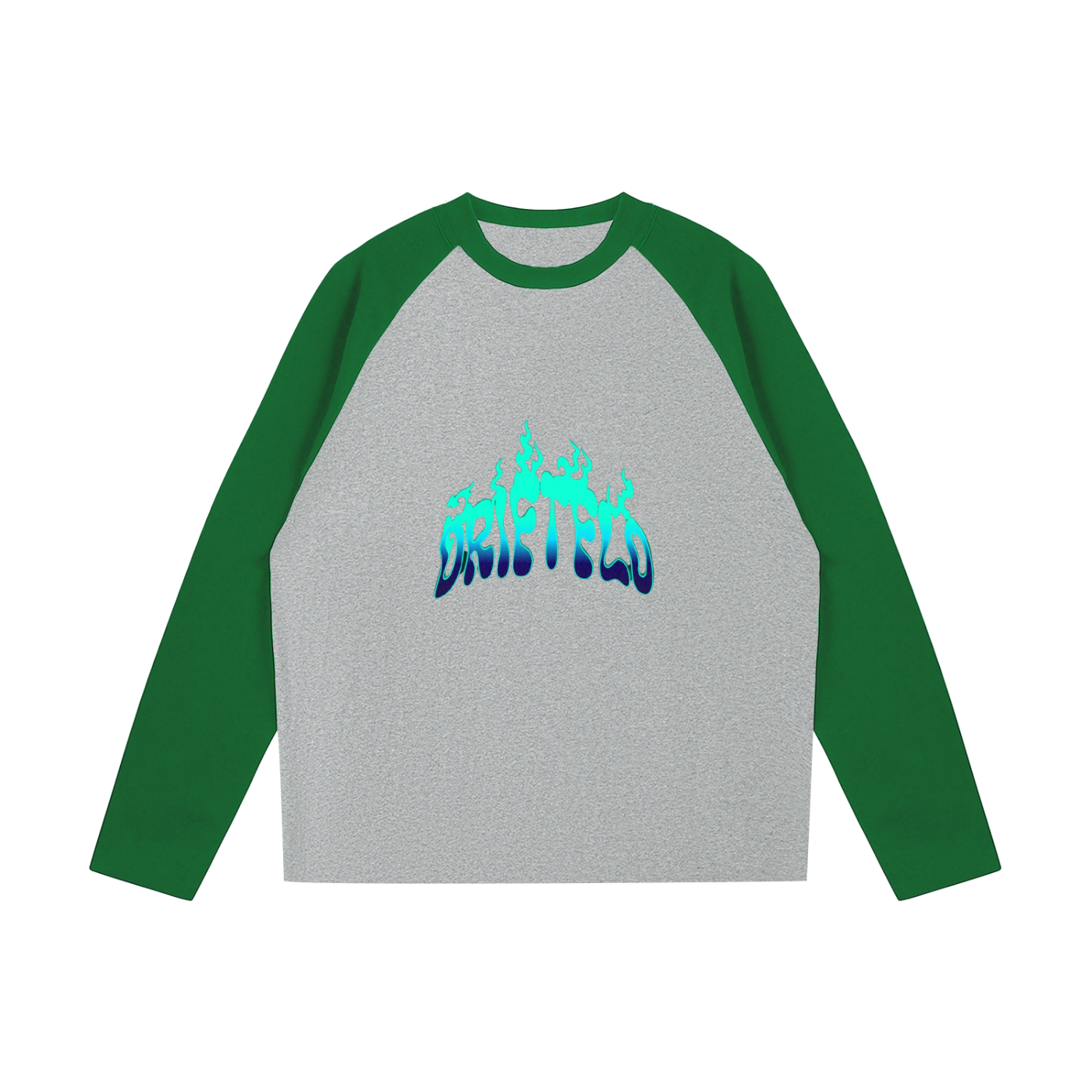 Color-Blocked Raglan Long-Sleeve T-Shirt