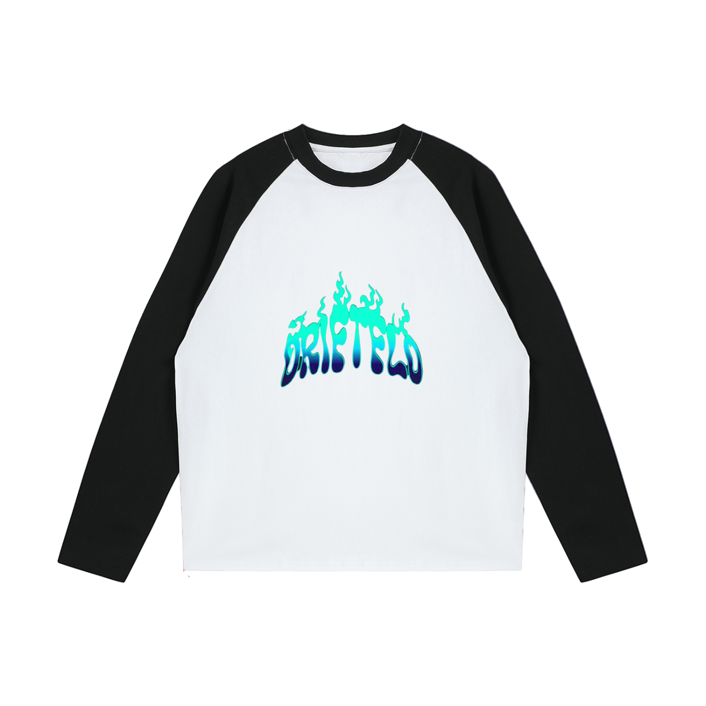Color-Blocked Raglan Long-Sleeve T-Shirt